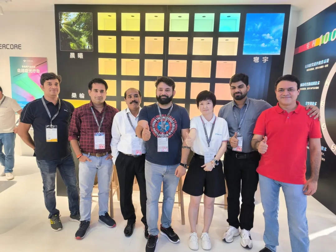 Carrying the first RGBCW-COB "Explosive Field" Light Asia Exhibition, Zhonghao Optoelectro Evercore·GILE | The color of the civic color will not end